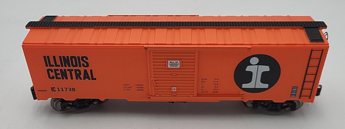 Menards 279-4252 O Scale Illinois Central Boxcar #11738 LN/Box