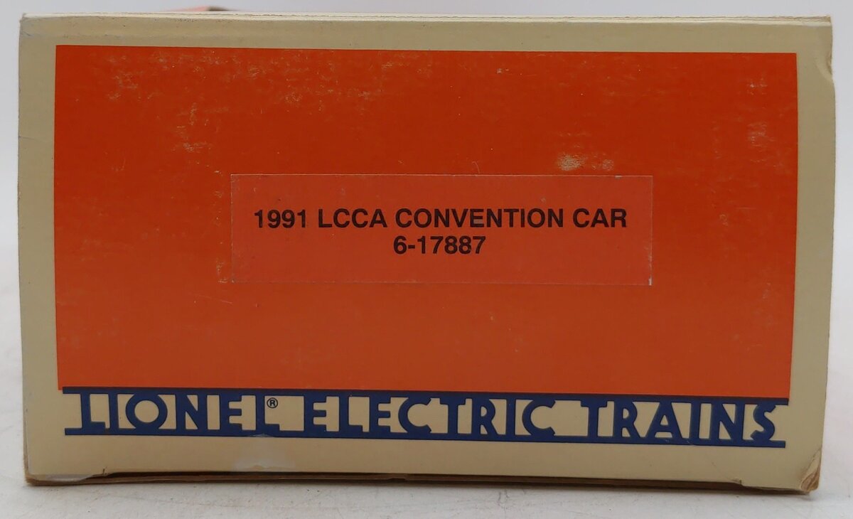 Lionel 6-17887 O Gauge LCCA Conrail Flatcar w/ Armstrong Trailer #17887 EX/Box