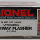 Lionel 6-12888 O Gauge #154 Railroad Crossing Highway Flasher Signal VG/Box