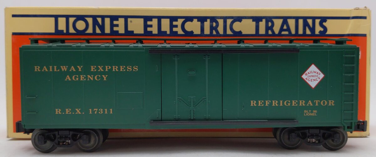 Lionel 6-17311 O Gauge Railway Express Agency Refrigerator Car #17311 EX/Box