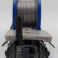 Lionel 6-16326 O Gauge Santa Fe Depressed Flatcar with 2 Cable Reels NIB