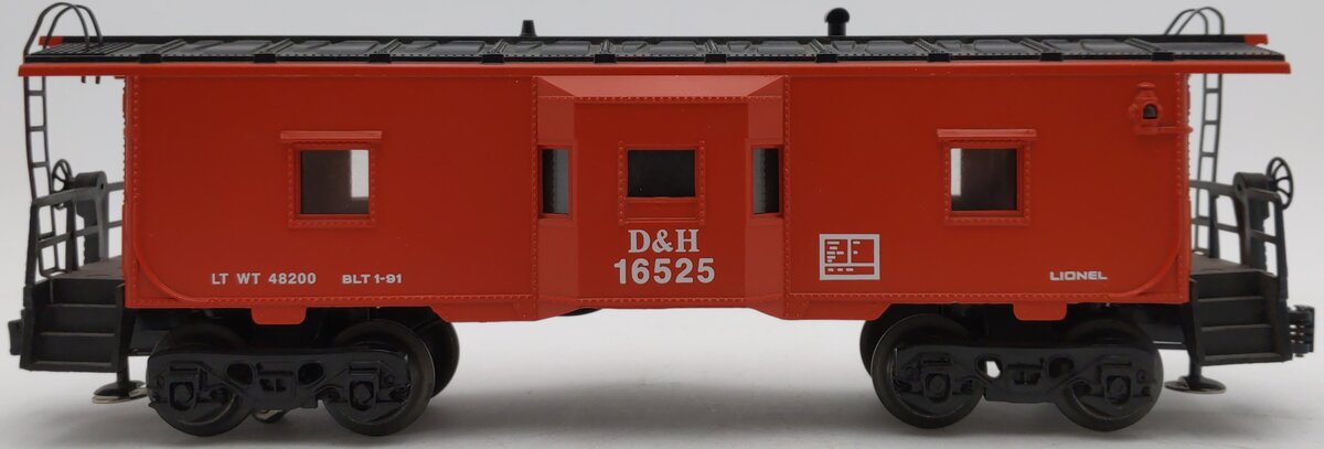 Lionel 6-16525 O Delaware & Hudson Bay Window Caboose VG
