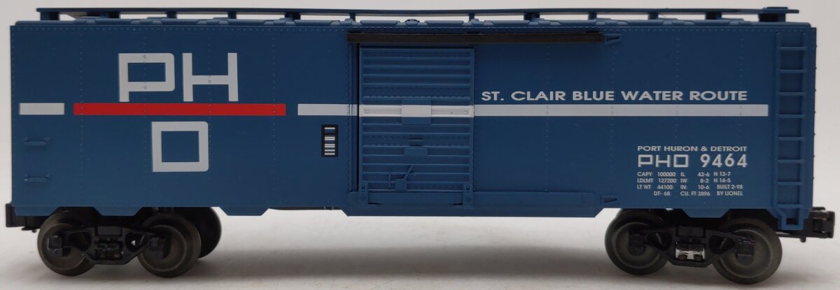 Lionel 6-17234 O Gauge Port Huron & Detroit Boxcar #9464 EX/Box