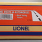 Lionel 6-17537 O Gauge Route 66 Flatcar with 2 Touring Coupes EX/Box