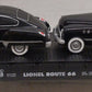 Lionel 6-17537 O Gauge Route 66 Flatcar with 2 Touring Coupes EX/Box