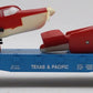 Lionel 6-17516 O Gauge Texas & Pacific Flatcar w/2 Beechcraft Bonanza Planes EX/Box