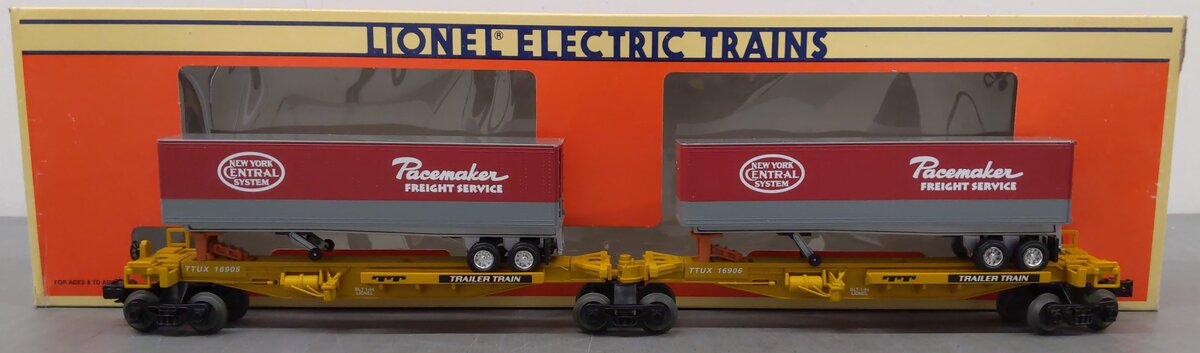 Lionel 6-16904 O Gauge New York Central T.T.U.X. Intermodal Cars EX/Box