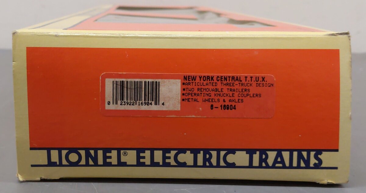 Lionel 6-16904 O Gauge New York Central T.T.U.X. Intermodal Cars EX/Box