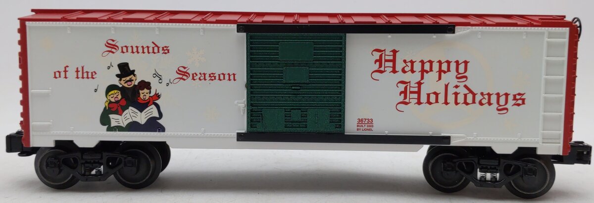 Lionel 6-36733 O Sounds of the Season Christmas Music Boxcar EX/Box