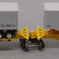 Lionel 6-26908 O Gauge T.T.U.X. Flatcars w/Apple Computer Trailers EX/Box