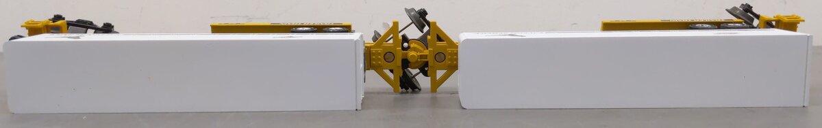 Lionel 6-16334 O Chicago & Northwestern TTUX Flat Cars with Trailers EX/Box