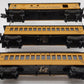American Flyer Vintage S Gauge FY&PRR Passenger Cars #20,20,30 [3] VG