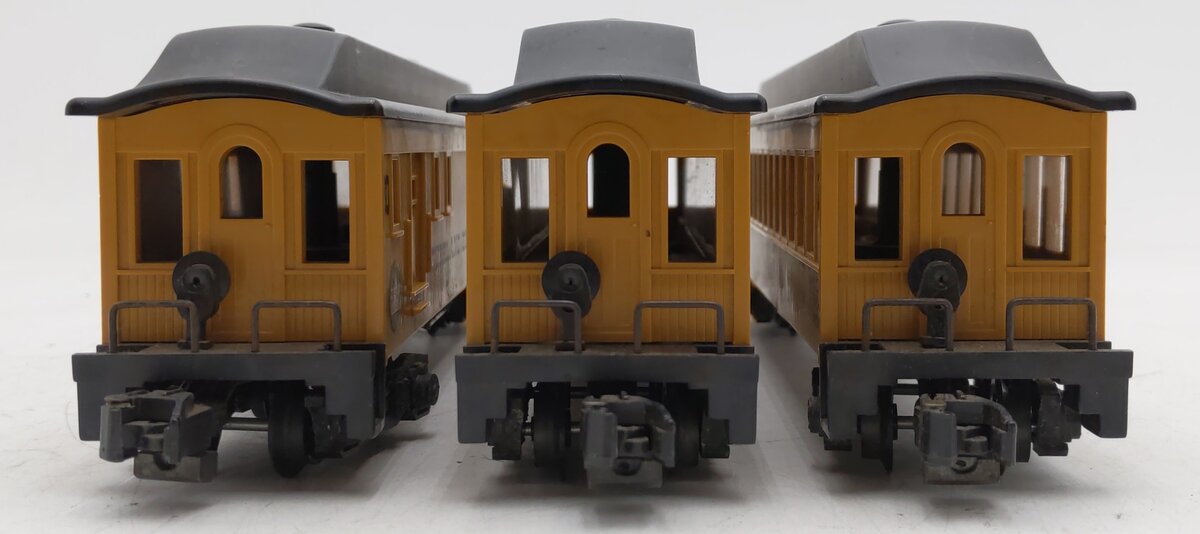 American Flyer Vintage S Gauge FY&PRR Passenger Cars #20,20,30 [3] VG
