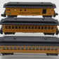American Flyer Vintage S Gauge FY&PRR Passenger Cars #20,20,30 [3] VG