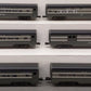Lionel O New York Central Passenger Car Set 6-7207, 6-9594, 6-9595, 6-9596 [6] LN/Box