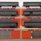 Lionel O New York Central Passenger Car Set 6-7207, 6-9594, 6-9595, 6-9596 [6] LN/Box