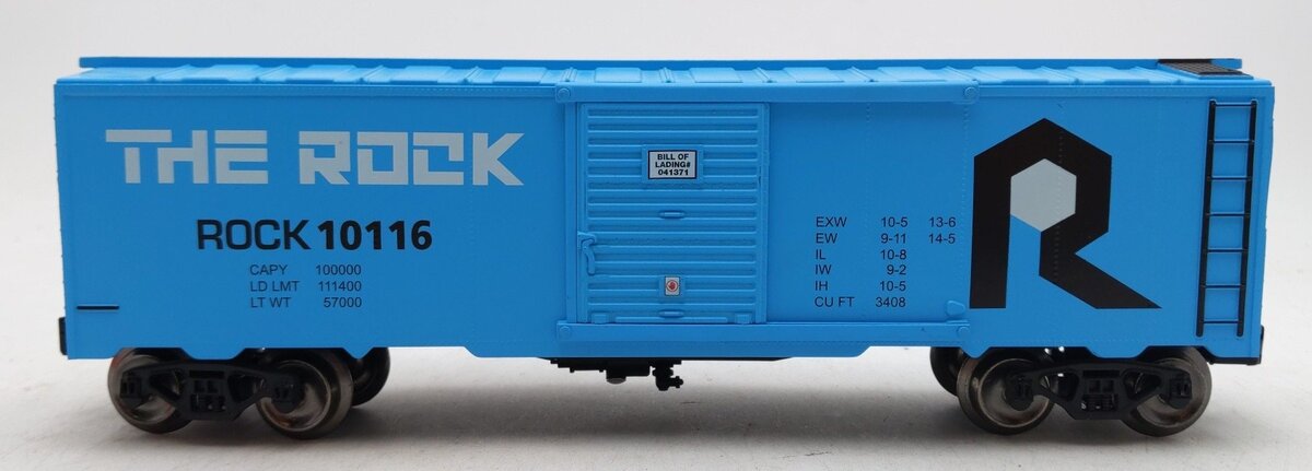 Menards 279-3983 O Gauge The Rock Boxcar #10116 EX/Box