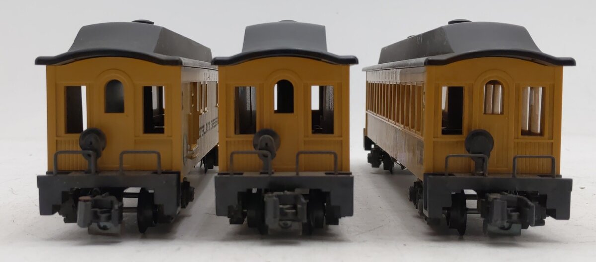 American Flyer Vintage S Gauge FY&PRR Passenger Cars #20,30,30 [3] VG