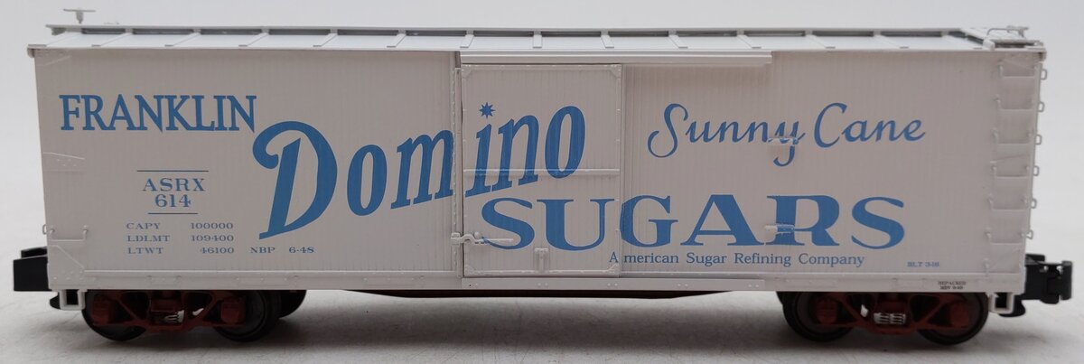 S-Helper 01643 S Gauge Domino Sugar Boxcar #614 EX/Box