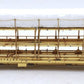 Overland OMI-1326 HO BRASS Tri-Level Open Auto Rack -Unpainted LN/Box