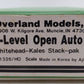 Overland OMI-1326 HO BRASS Tri-Level Open Auto Rack -Unpainted LN/Box