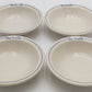 Syracuse China Rio Grande Prospector Pattern 5" Diameter Bowls (Set of 4) EX