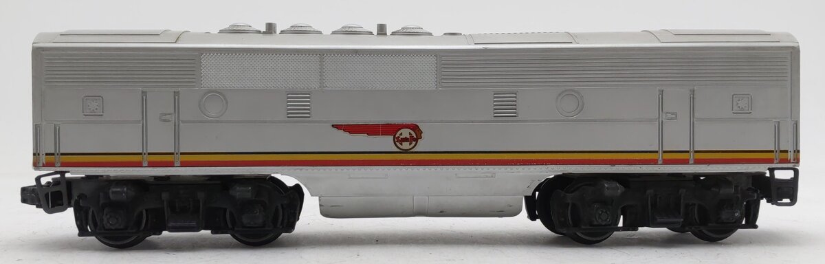 Lionel 2243C Vintage O Santa Fe Louver Top F3 Non-Pwd B-Unit Diesel Locomotive EX