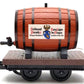 LGB 4047 G Scale Flatcar with Ferdinand Pieroth Whiskey Barrel LN/Box