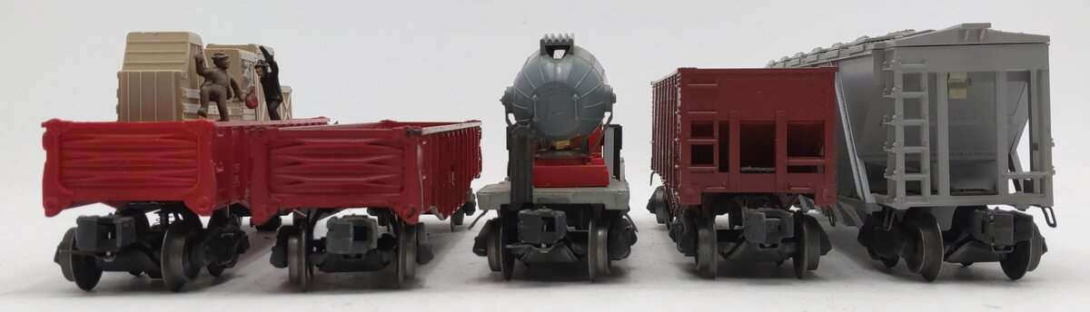 Lionel Vintage O Gauge Freight Cars #3444,546446,3650,6462,25000 [5] VG