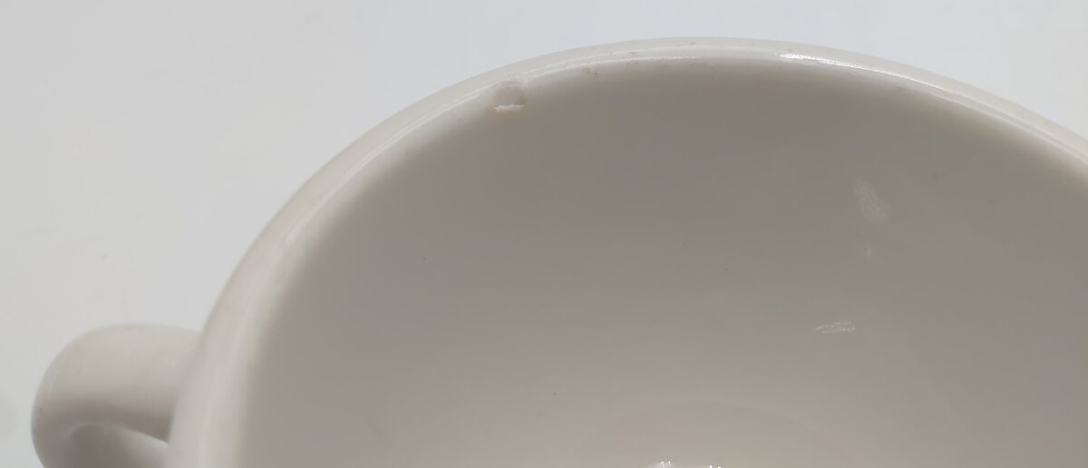 Syracuse China Rio Grande Prospector Pattern 3-3/4" Coffee Cups (Set of 4)