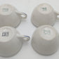 Syracuse China Rio Grande Prospector Pattern 3-3/4" Coffee Cups (Set of 4)