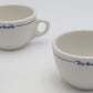 Syracuse China Rio Grande Prospector Pattern 3-3/4" Coffee Cups (Set of 4)