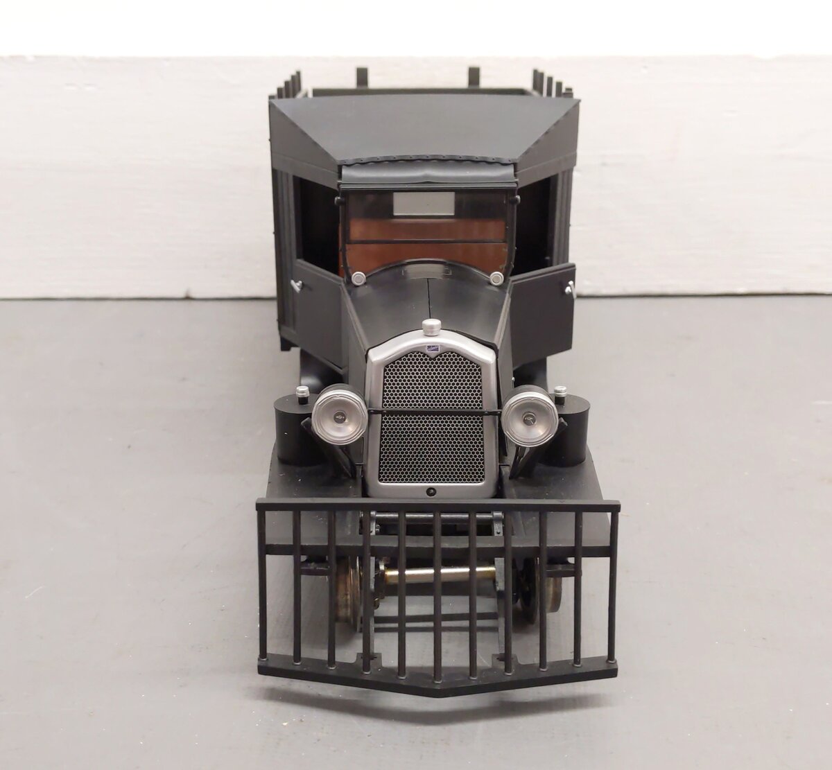 Bachmann 82396 G Scale Custom Painted Black Rail Truck/Box