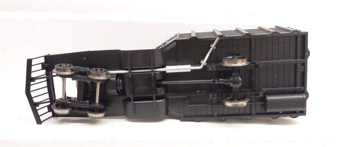 Bachmann 82396 G Scale Custom Painted Black Rail Truck/Box