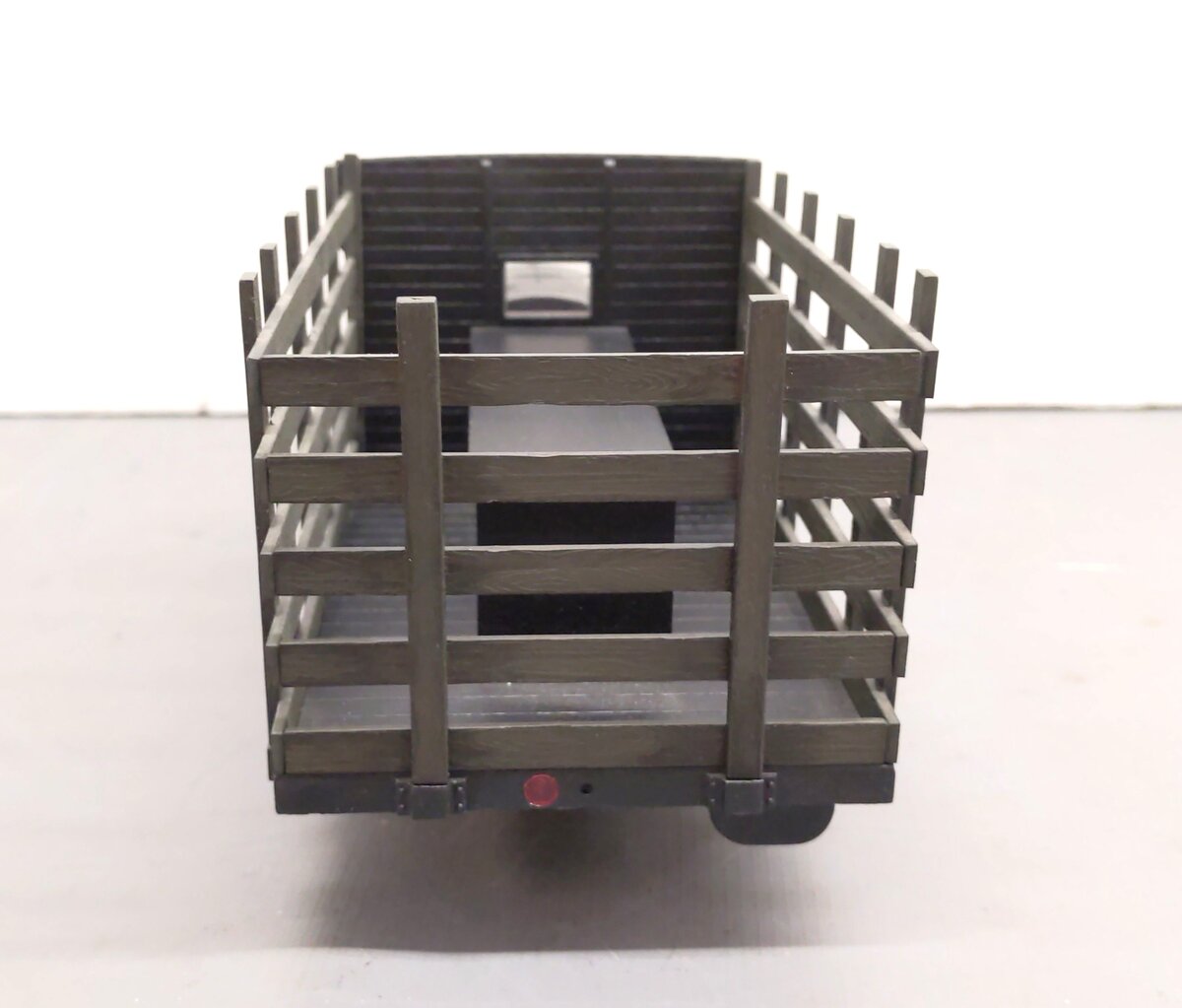 Bachmann 82396 G Scale Custom Painted Black Rail Truck/Box
