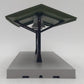 MTH 30-90315 Gray w/Green Roof Passenger Station Platform LN