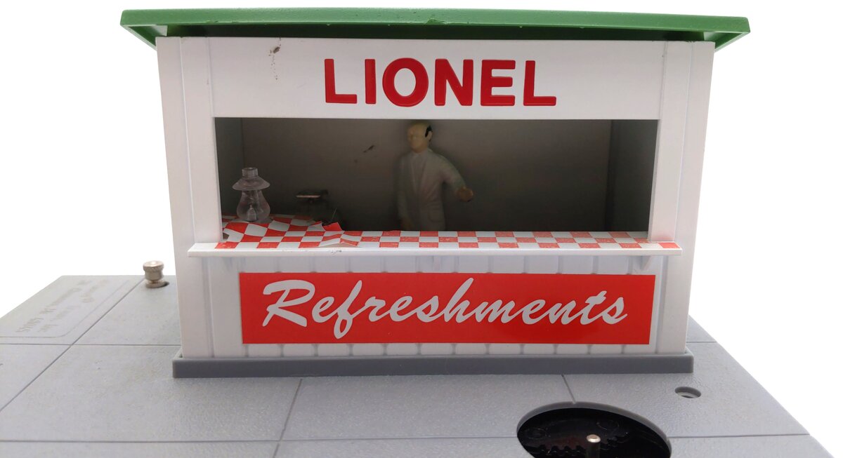 Lionel 6-12719 O Animated Refreshment Stand EX