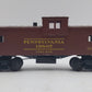 Lionel 6-19807 O Gauge Pennsylvania Extended Vision Smoking Caboose #19807 EX