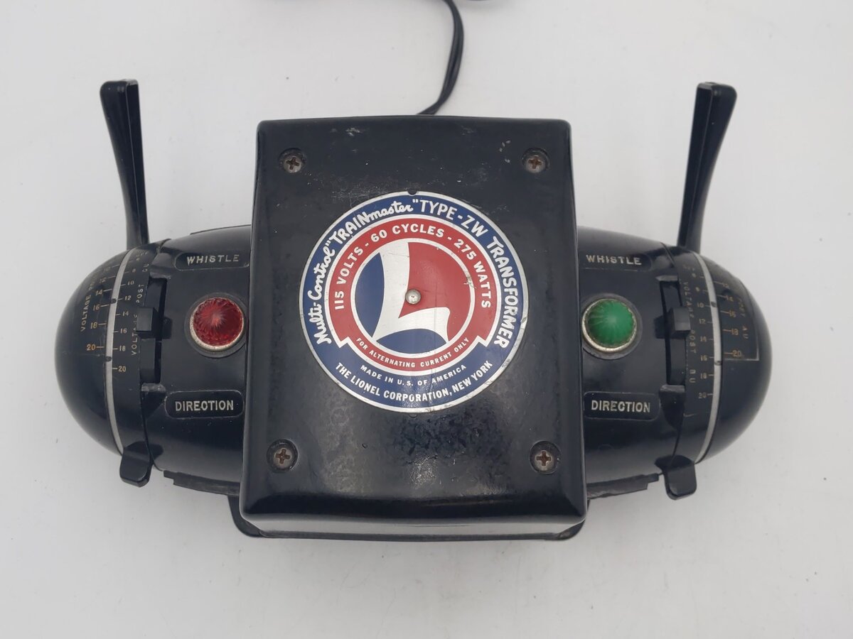 Lionel ZW Vintage O 250 Watt 4 Train Transformer with Whistle VG