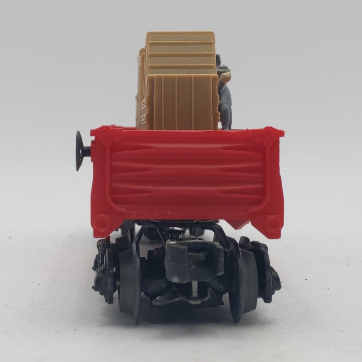 Lionel 6-9307 O Gauge Erie Animated Cop & Hobo Gondola #9307 EX