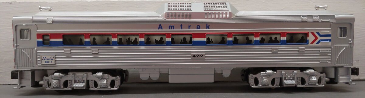 Williams 422 O Gauge Amtrak  RDC-4 Non-Powered Budd Car LN