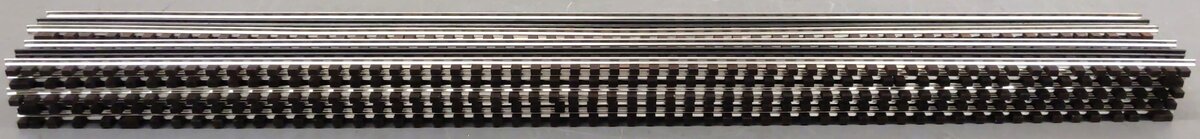 Gargraves WT-101-37 O Gauge Phantom Tinplate 37" Wood Tie Sectional Track (10) VG