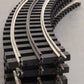 Gargraves 42-101S O 3 Rail Phantom Tinplate 42" Curve Plastic Tie Track (4) EX