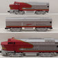 Williams SN208 O Gague Santa Fe Sharknose ABA Set #1205/1216 EX
