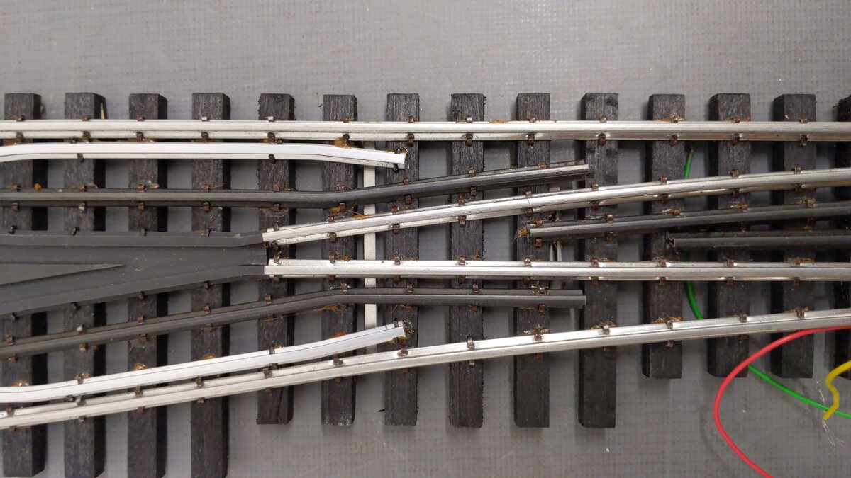Ross 211M #6 O Gauge Left Hand Switch Turnout EX/Box