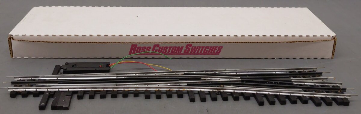 Ross 210M #6 Remote Right Hand Switch Turnout w/DZ-1000 VG/Box