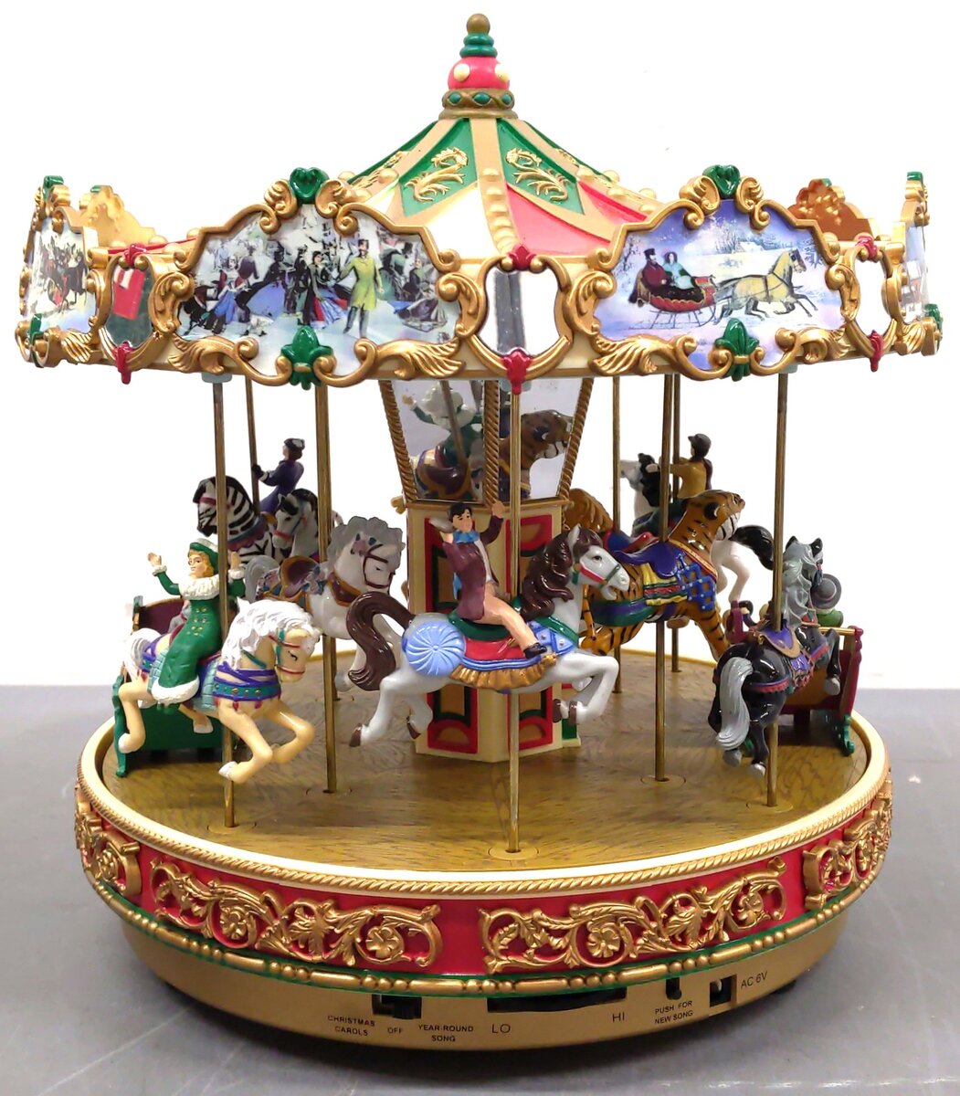 Mr. Christmas D71M94450 The Carousel LN/Box