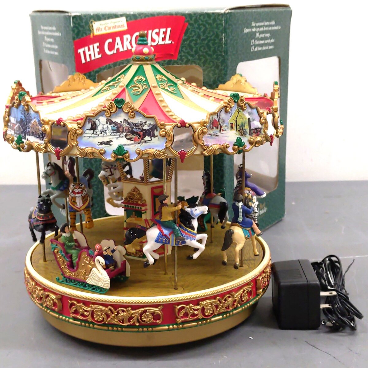 Mr. Christmas D71M94450 The Carousel LN/Box