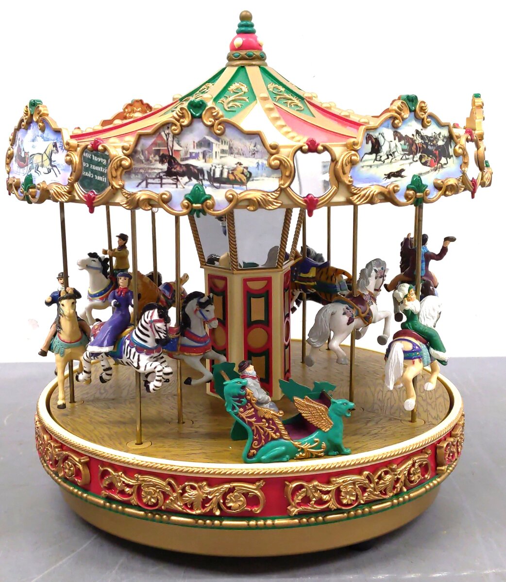 Mr. Christmas D71M94450 The Carousel LN/Box