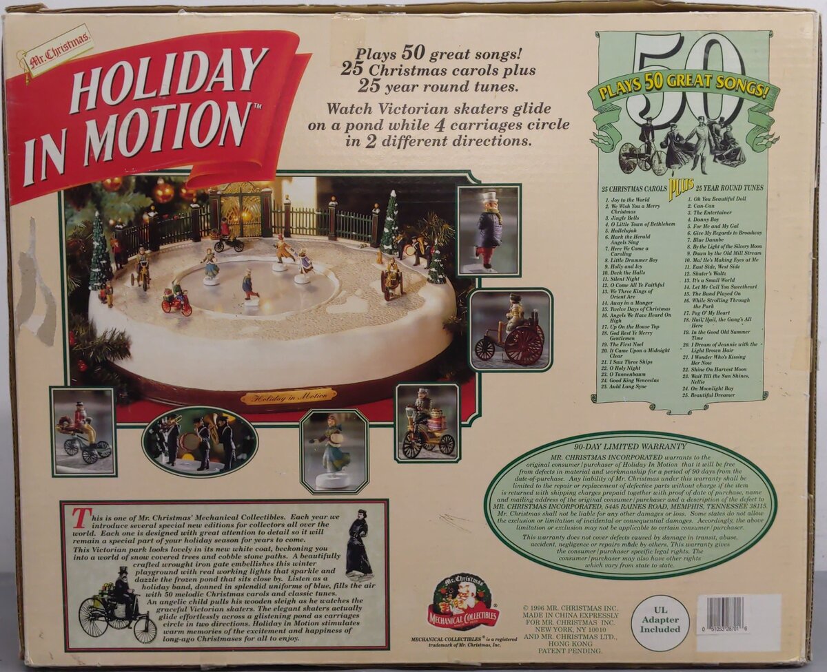 Mr. Christmas 13-43044520 Holiday In Motion LN/Box